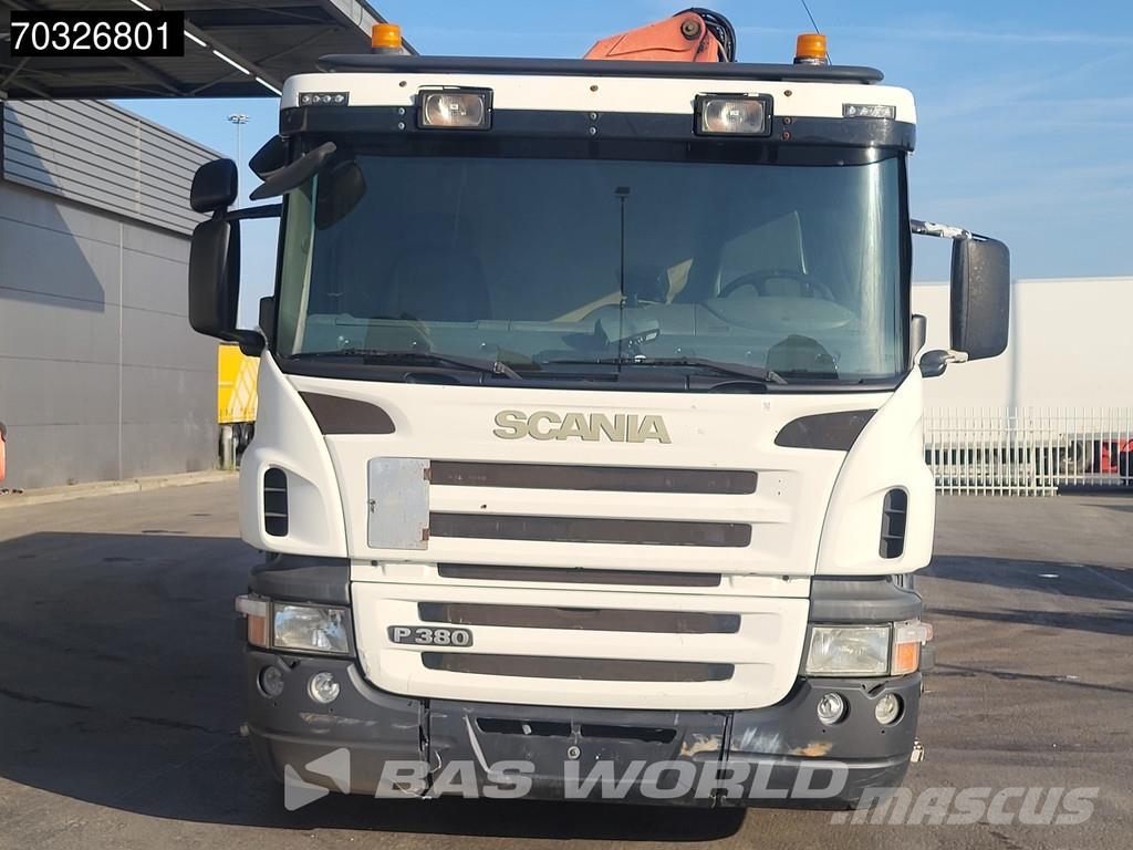 Scania P380 P 6X2 Palfinger PK15500 Kran Crane 20tons con Camiones elevadores de gancho