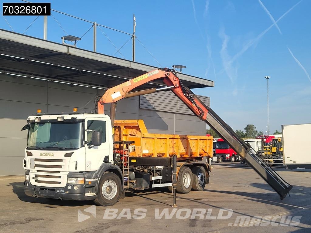 Scania P380 P 6X2 Palfinger PK15500 Kran Crane 20tons con Camiones elevadores de gancho