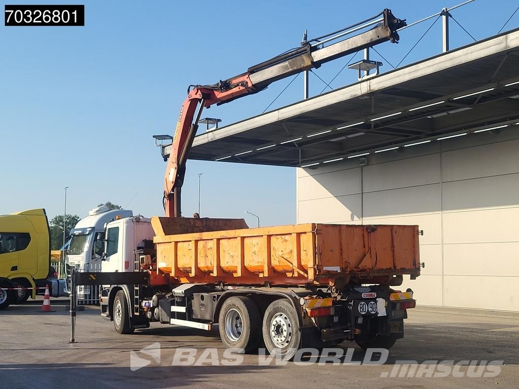 Scania P380 P 6X2 Palfinger PK15500 Kran Crane 20tons con Camiones elevadores de gancho