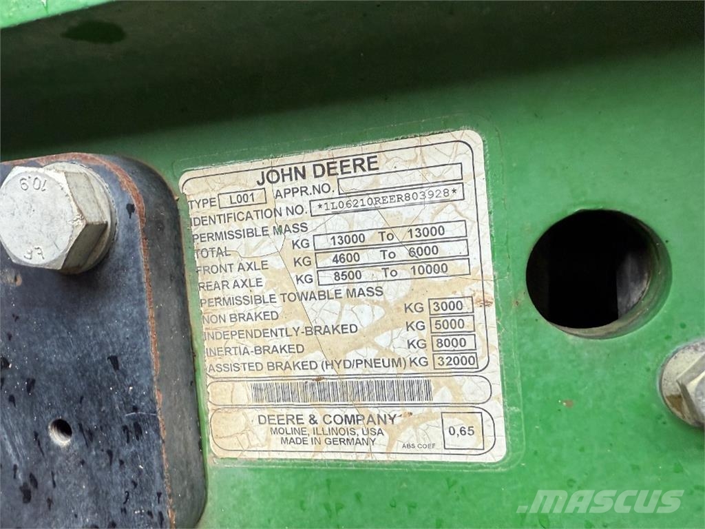 John Deere 6210R Maszyny rolnicze - Inne