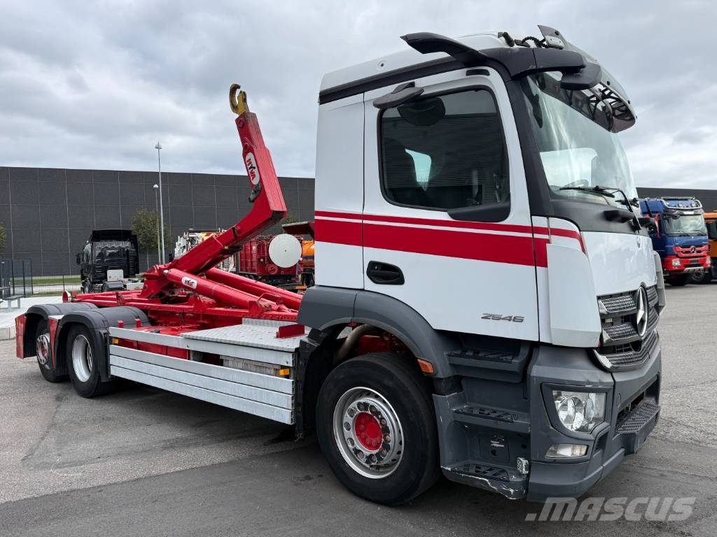 Mercedes-Benz Actros 2546 Hyva Kroghejs /Hooklift / Abrollkipper Abrollkipper