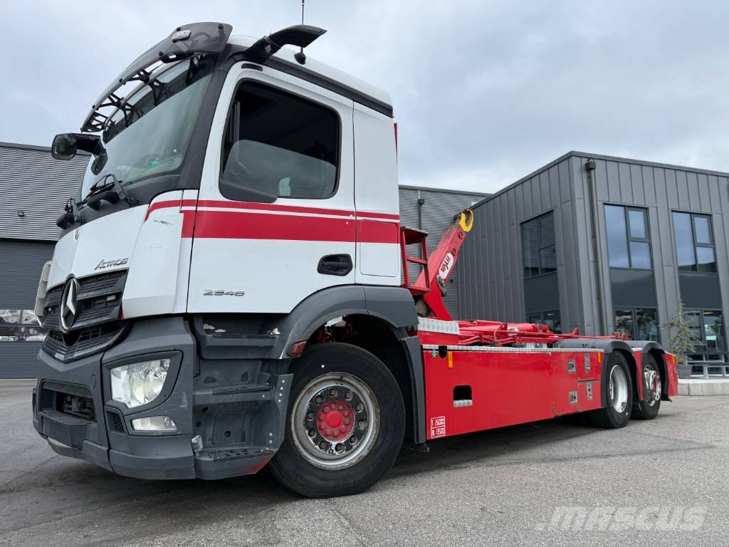 Mercedes-Benz Actros 2546 Hyva Kroghejs /Hooklift / Abrollkipper Abrollkipper