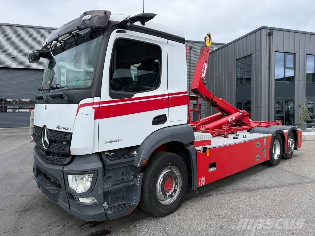 Mercedes-Benz Actros 2546 Hyva Kroghejs /Hooklift / Abrollkipper Abrollkipper