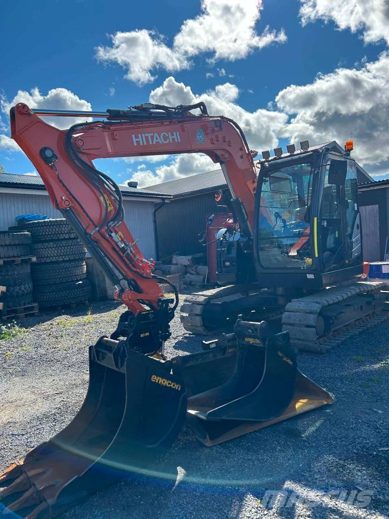 Hitachi ZX 85 US-6 Escavadeiras Midi 7t - 12t