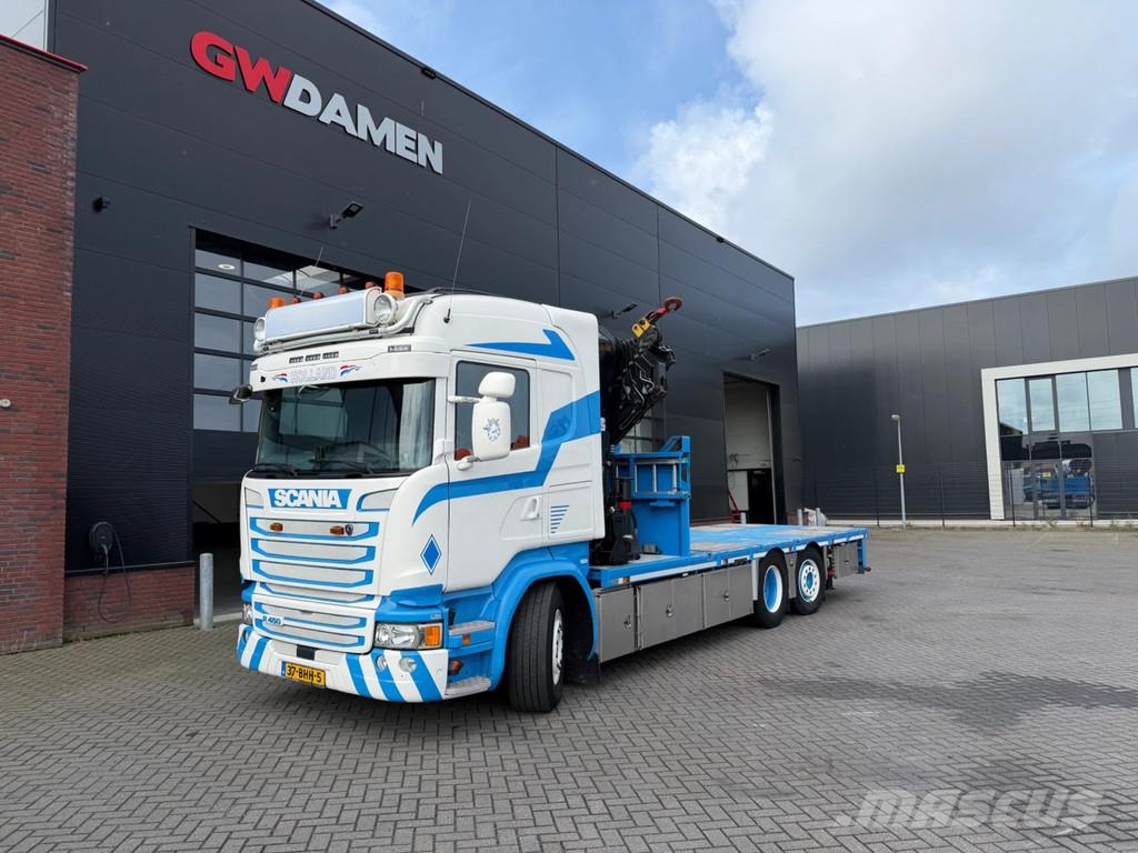 Scania R450 6x2 HMF 5020-K7+2 ,Winch Euro 6 Mobiilinosturit