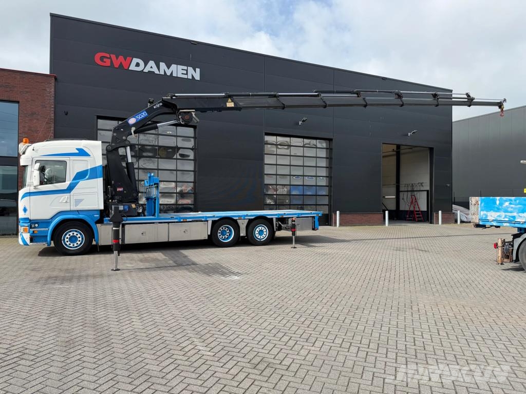 Scania R450 6x2 HMF 5020-K7+2 ,Winch Euro 6 Mobiilinosturit