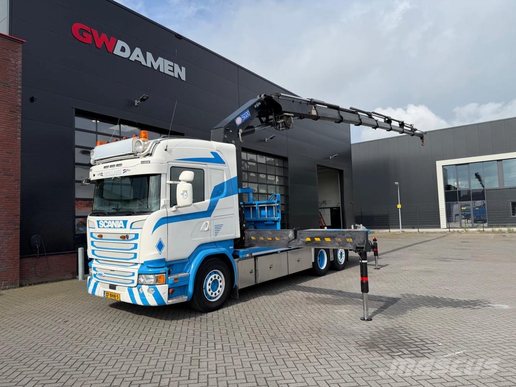 Scania R450 6x2 HMF 5020-K7+2 ,Winch Euro 6 Mobiilinosturit