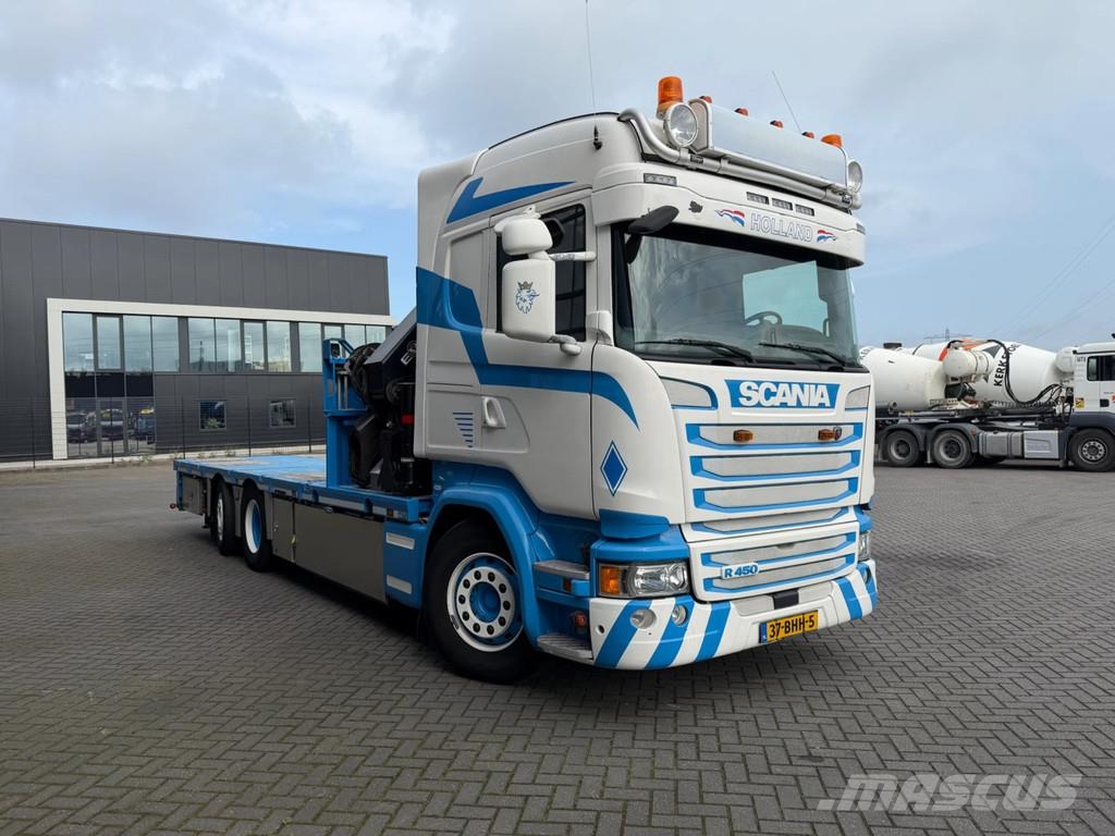 Scania R450 6x2 HMF 5020-K7+2 ,Winch Euro 6 Mobiilinosturit