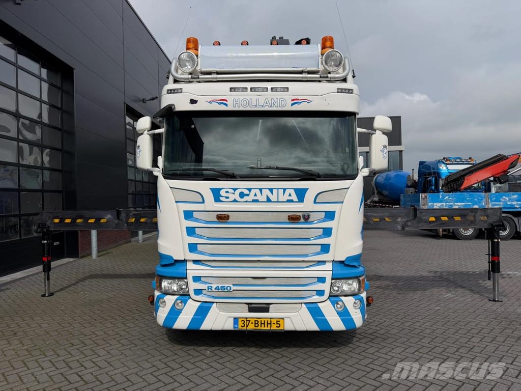 Scania R450 6x2 HMF 5020-K7+2 ,Winch Euro 6 Mobiilinosturit