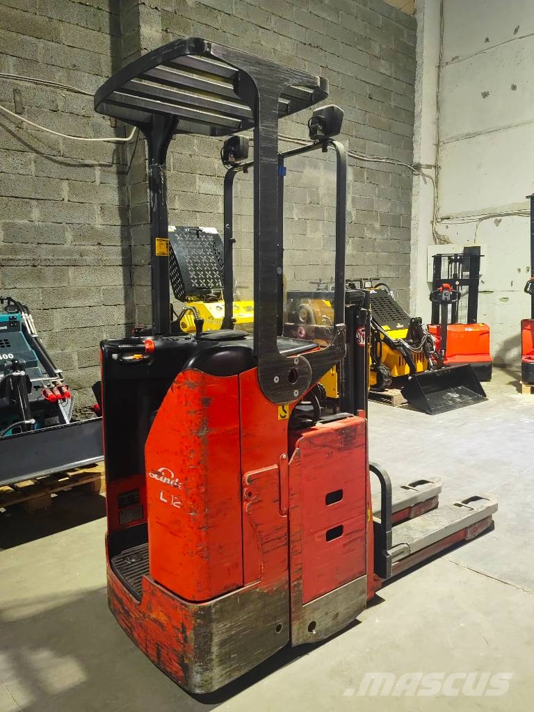 Linde L 12 شاحنة يدوية بمنصة نقالة