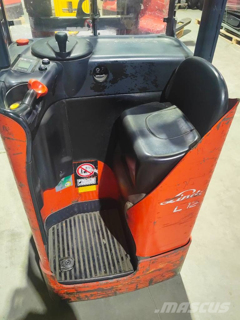 Linde L 12 شاحنة يدوية بمنصة نقالة
