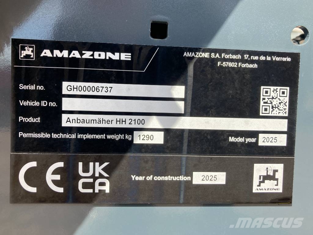 Amazone Horsehopper 2100 Super Kita tręšimo technika
