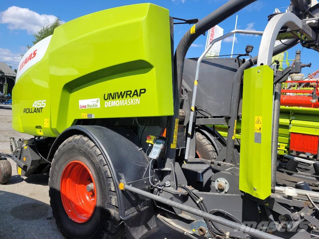 CLAAS Rollant 455 RC Uniwrap Rundbalspressar
