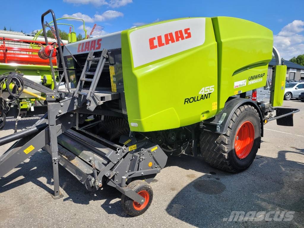 CLAAS Rollant 455 RC Uniwrap Rundbalspressar