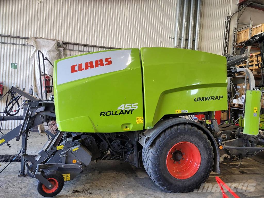 CLAAS Rollant 455 RC Uniwrap Rundbalspressar