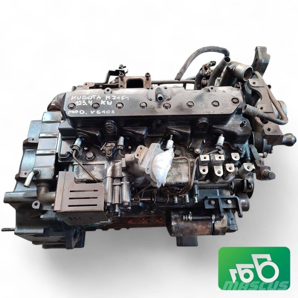 Kubota M7151 V6108 6.1L Engine Motorer