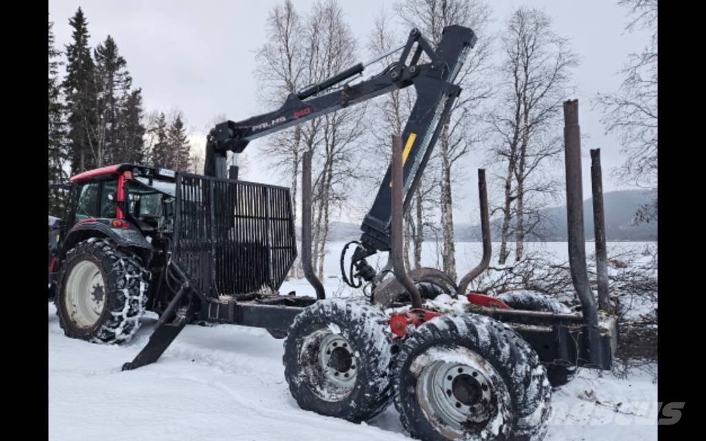 Palms Huggarvagn 14D med 840 kran Weitere Anhänger