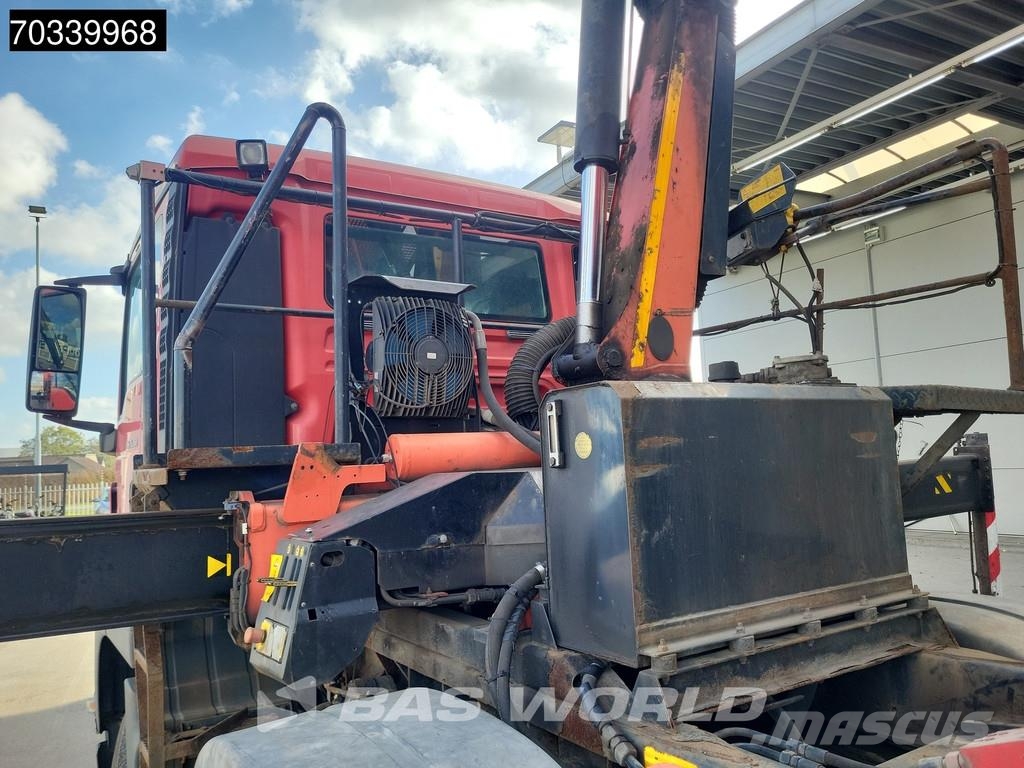 MAN TGS 35.360 8X4 Palfinger PK18002 EH Full Steel Mar Vrachtwagen met containersysteem