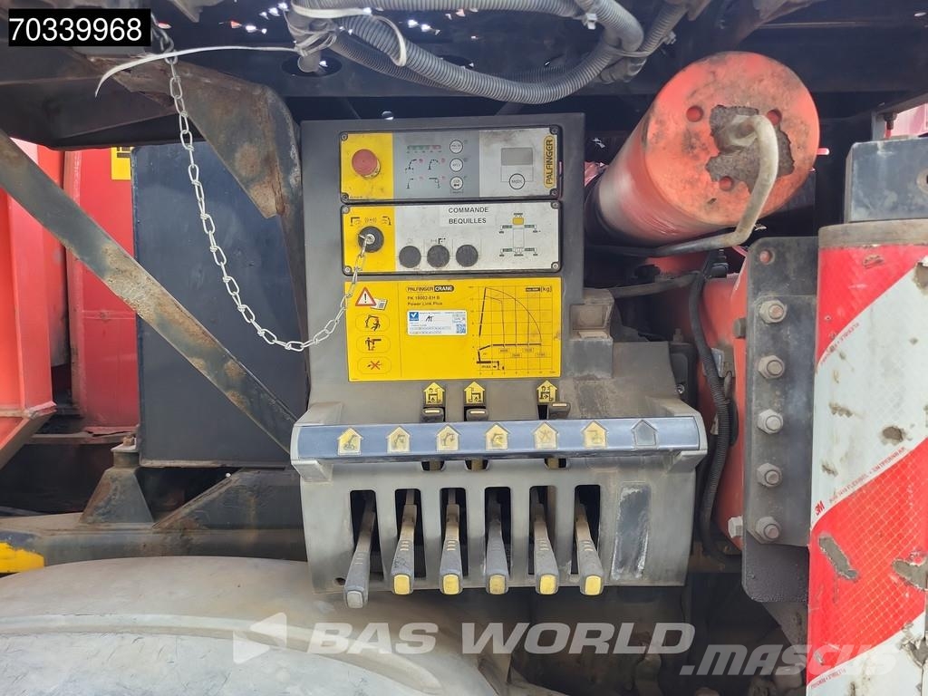 MAN TGS 35.360 8X4 Palfinger PK18002 EH Full Steel Mar Vrachtwagen met containersysteem