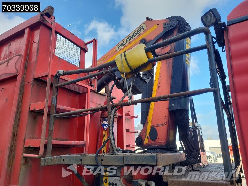 MAN TGS 35.360 8X4 Palfinger PK18002 EH Full Steel Mar Vrachtwagen met containersysteem