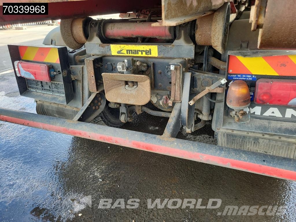 MAN TGS 35.360 8X4 Palfinger PK18002 EH Full Steel Mar Vrachtwagen met containersysteem
