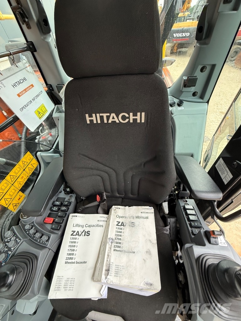 Hitachi ZX 220 W-7 - ZX 220 W - ZX 220 - ZX 180 - ZX 210 Bageri na kotačima