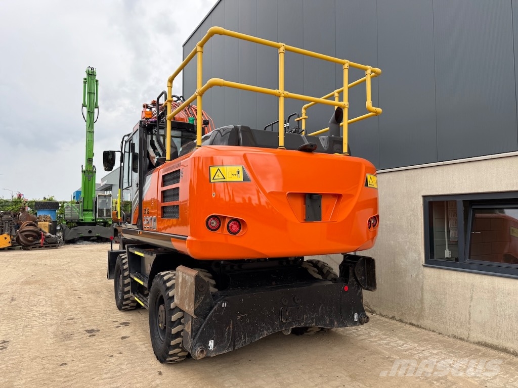 Hitachi ZX 220 W-7 - ZX 220 W - ZX 220 - ZX 180 - ZX 210 Bageri na kotačima