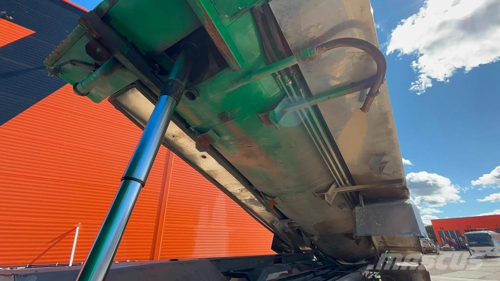 Scania P 124 6x2*4 ADR Rolba TANK 8000 l + 8000 l / VACUU شاحنات مزدوجة / خلخلة