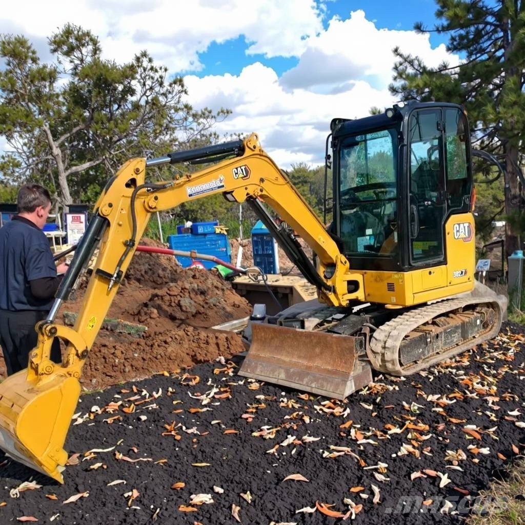 CAT 302.7 Mini ekskavatörler, 7 tona dek