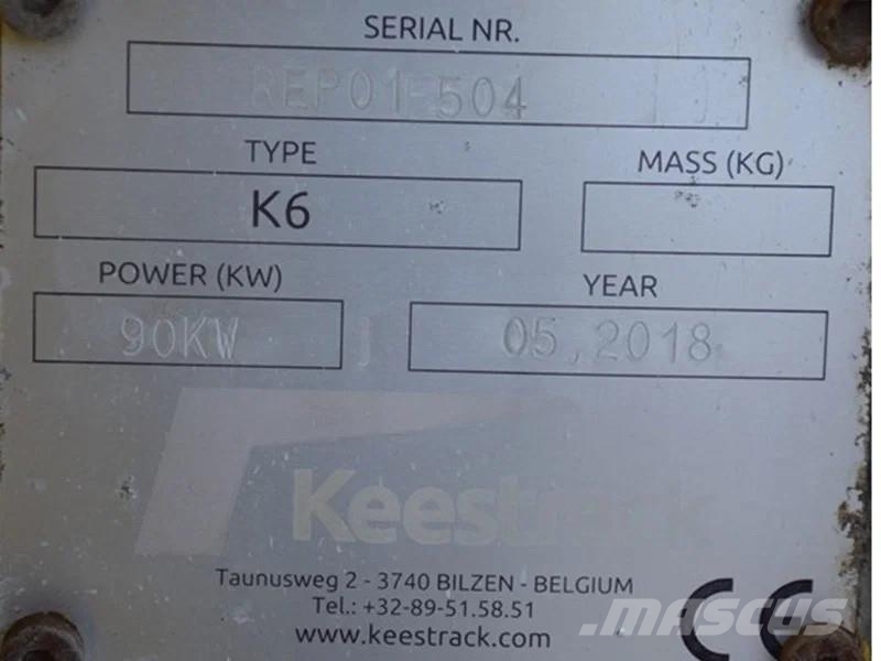 Keestrack K6 FRONTIER Mobilna sita