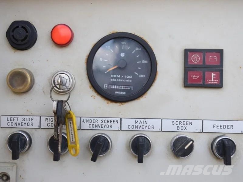 Keestrack K6 FRONTIER Przesiewacze mobilne