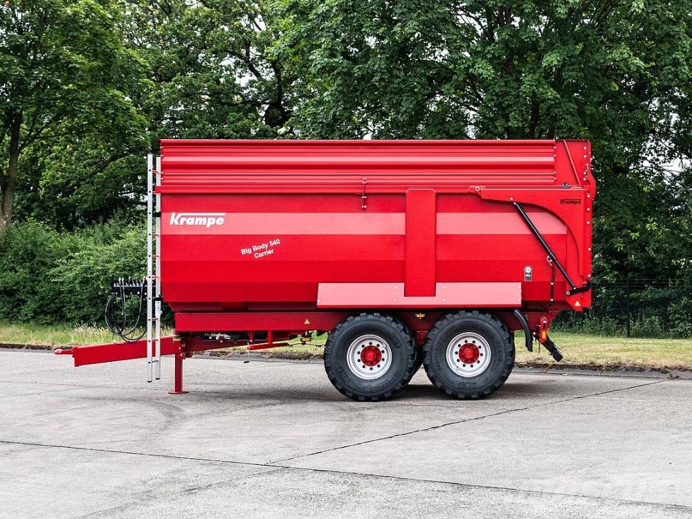 Krampe Big Body 540 Carrier Billenő Mezőgazdasági pótkocsik
