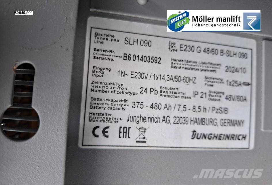 Jungheinrich EFG 318 K Electric forklifts
