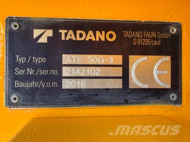 Tadano Faun ATF 50 G-3 Mobiilinosturit