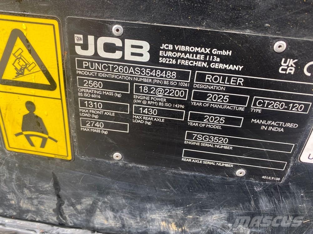 JCB CT260-120 Other rollers