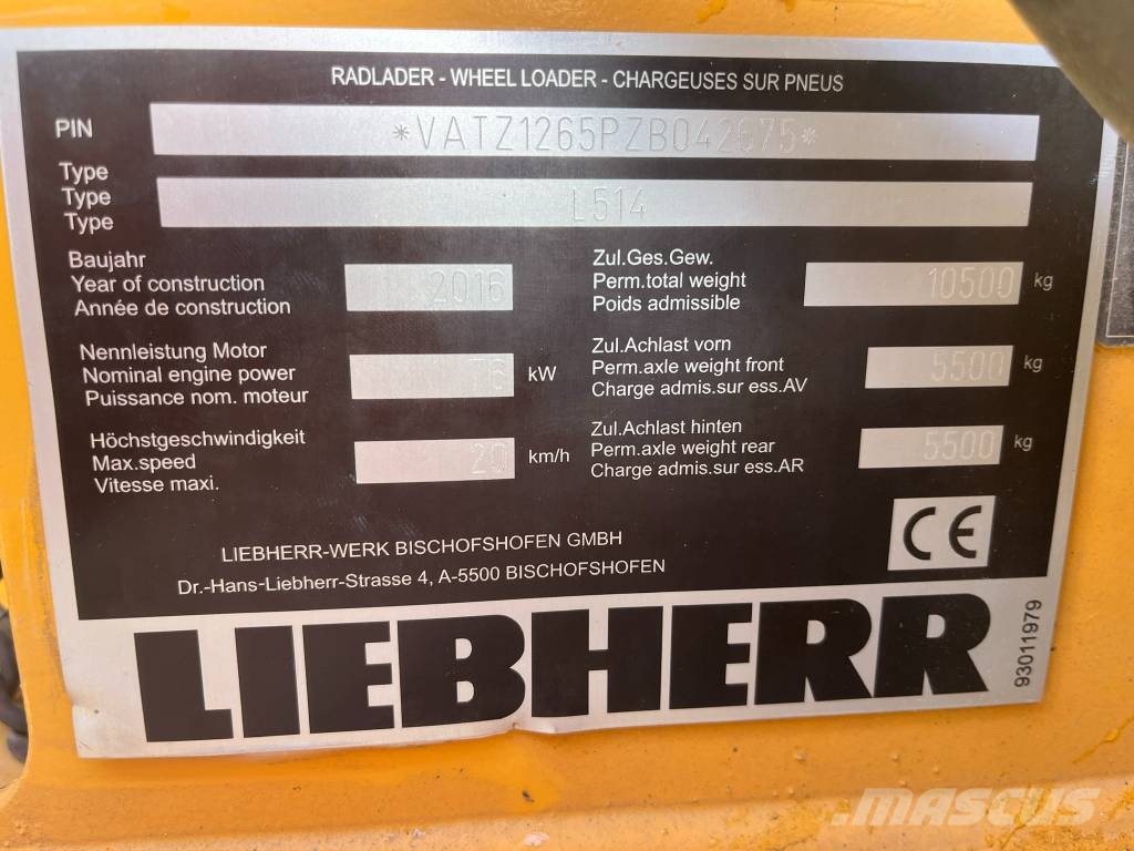 Liebherr L 514 Radlader