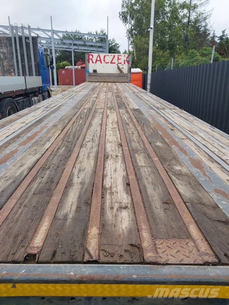 Groenewegen . Semirremolques de plataformas planas/laterales abatibles