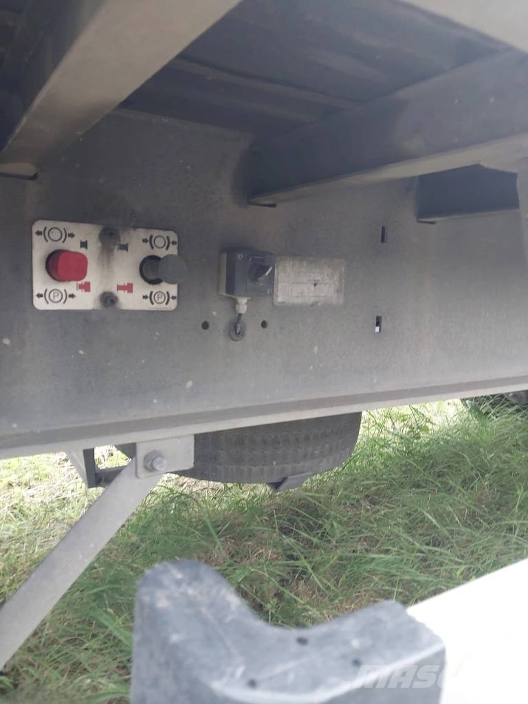 Groenewegen . Semirremolques de plataformas planas/laterales abatibles