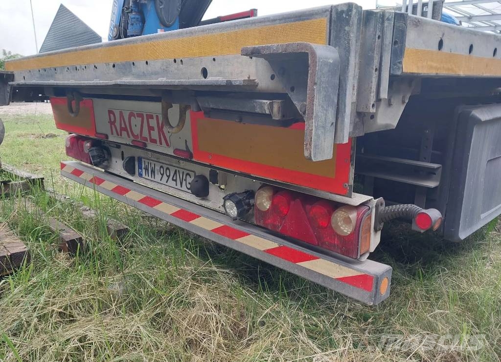 Groenewegen . Semirremolques de plataformas planas/laterales abatibles
