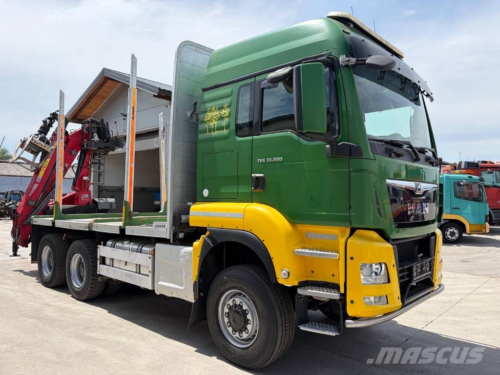 MAN TGS 33.500 شاحنات أشجار