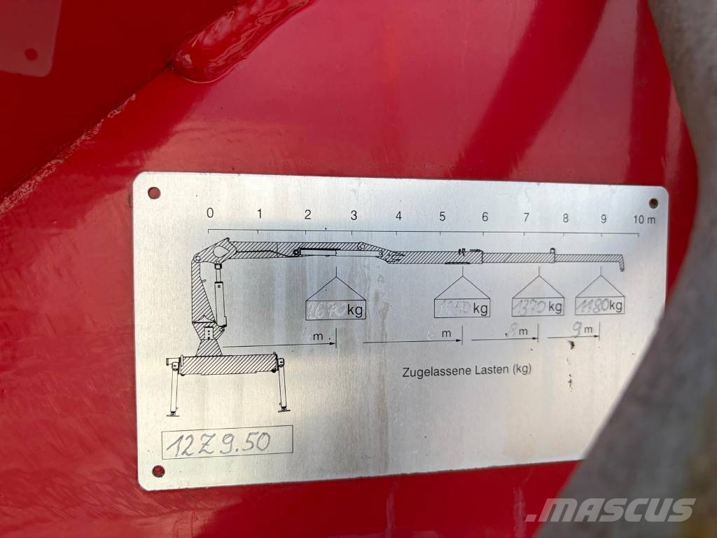 MAN TGS 33.500 شاحنات أشجار