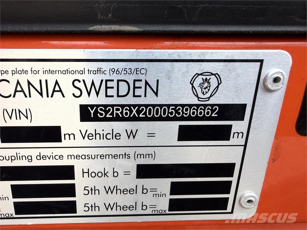 Scania Iný model VIN 662 653 Camiones de caja de lona