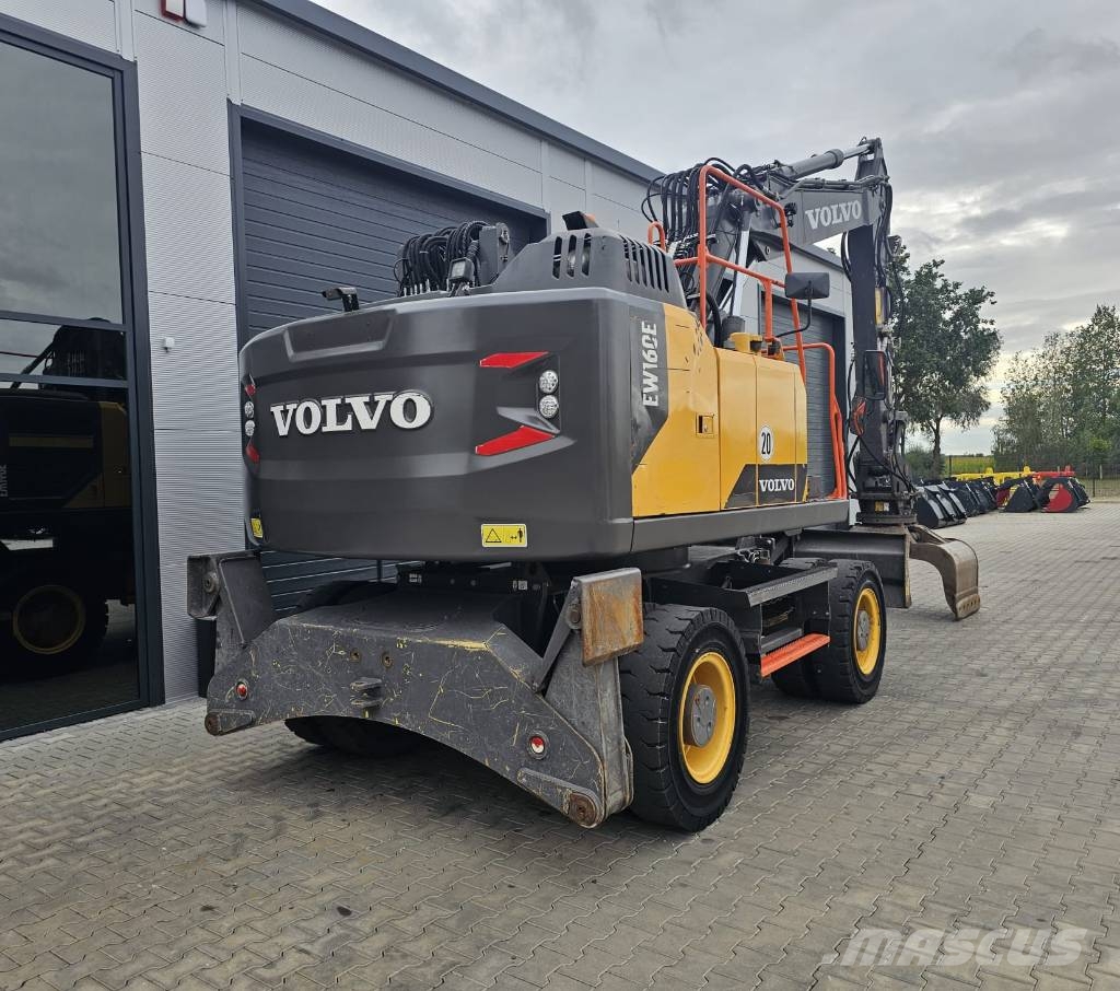 Volvo EW160E Podnoszona Kabina Bagri na kolesih