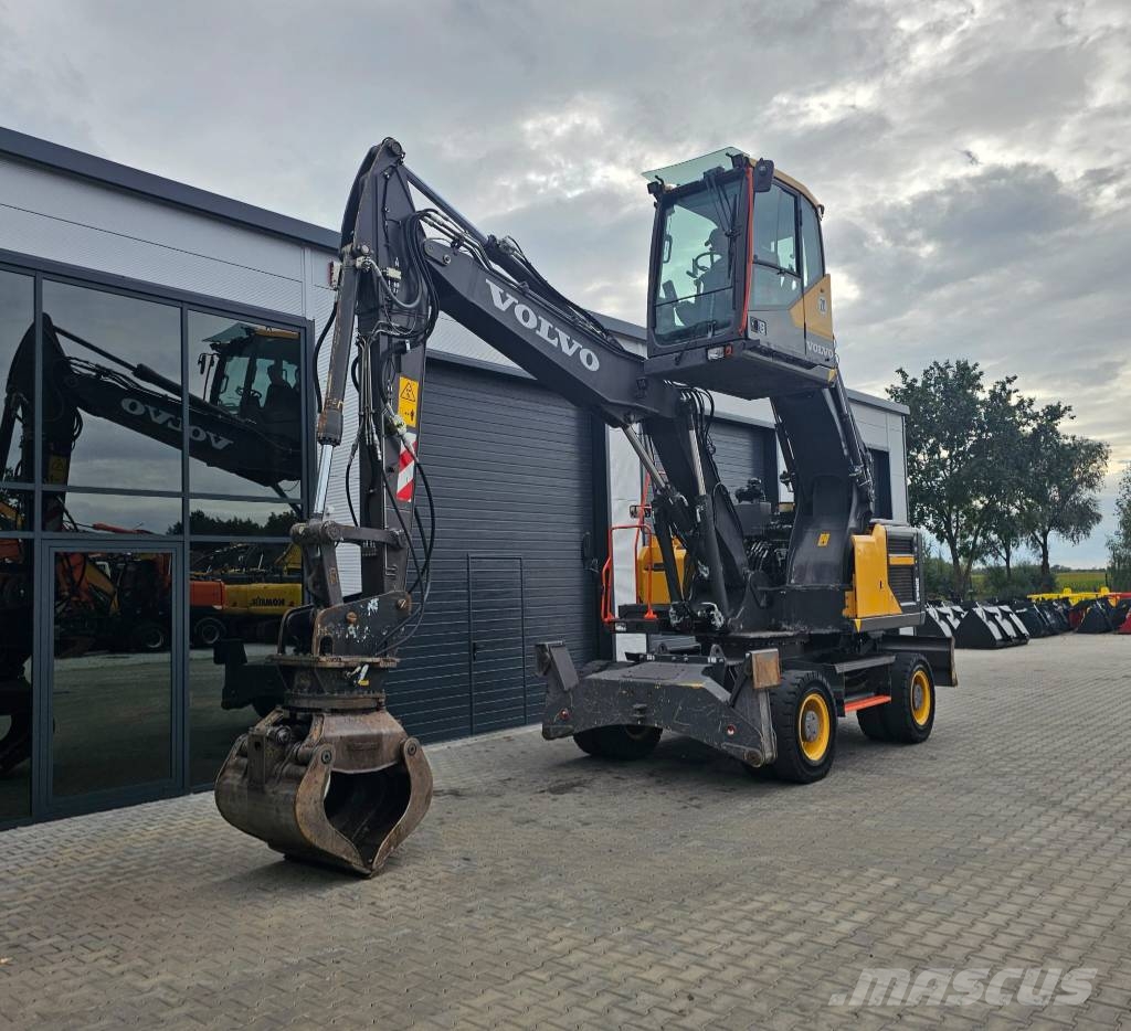 Volvo EW160E Podnoszona Kabina Bagri na kolesih