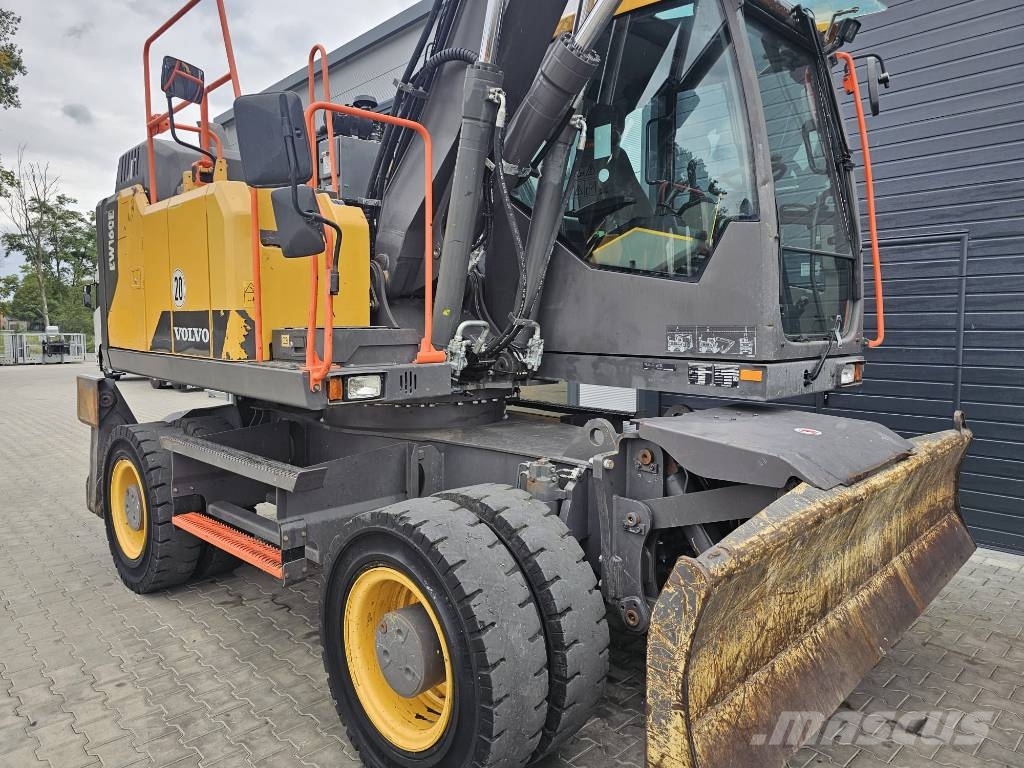 Volvo EW160E Podnoszona Kabina Bagri na kolesih