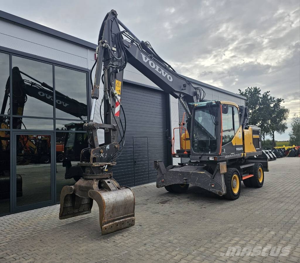 Volvo EW160E Podnoszona Kabina Bagri na kolesih