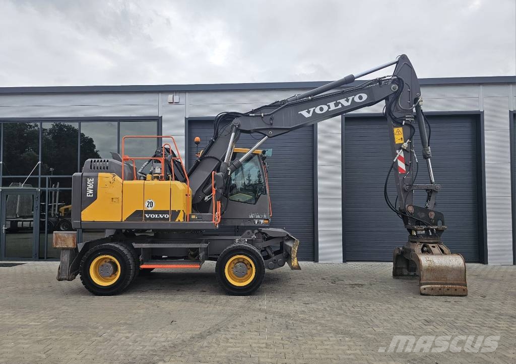 Volvo EW160E Podnoszona Kabina Bagri na kolesih