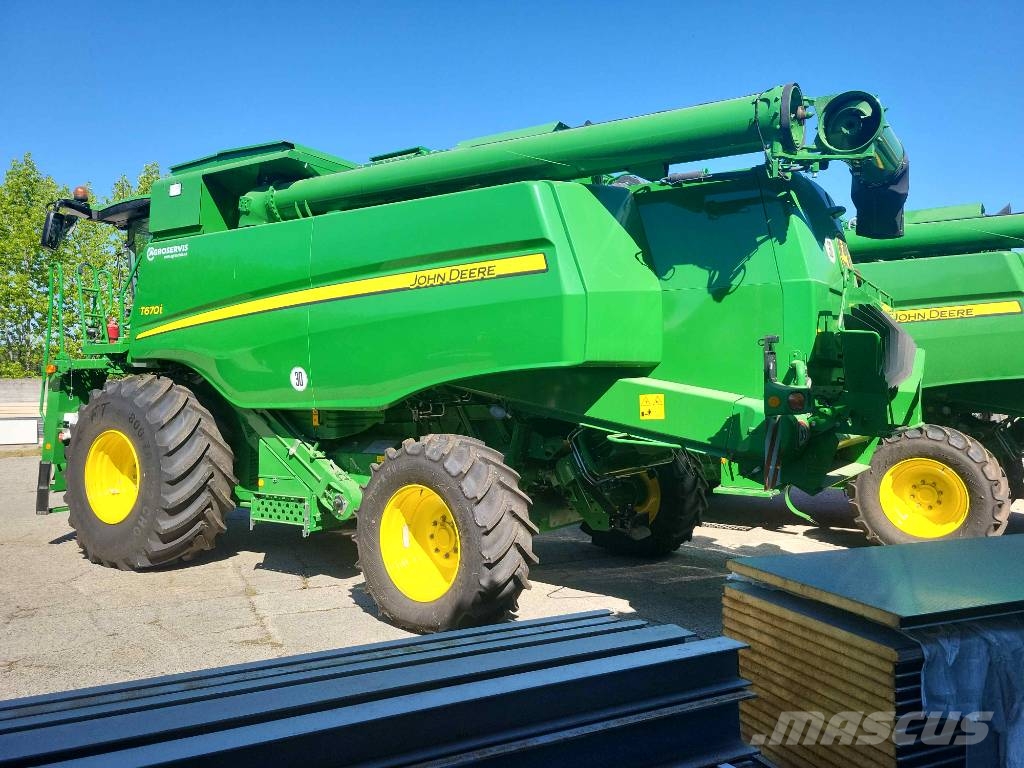 John Deere T 670 i Mietitrebbiatrici
