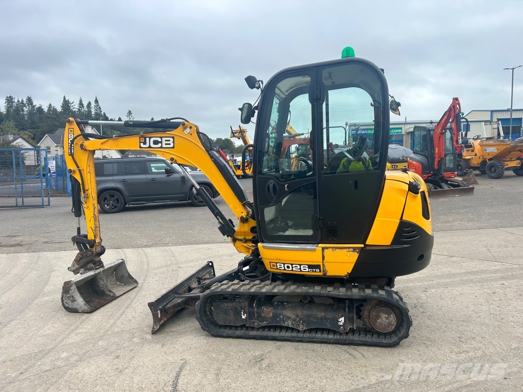 JCB 8026 Mini bageri < 7t