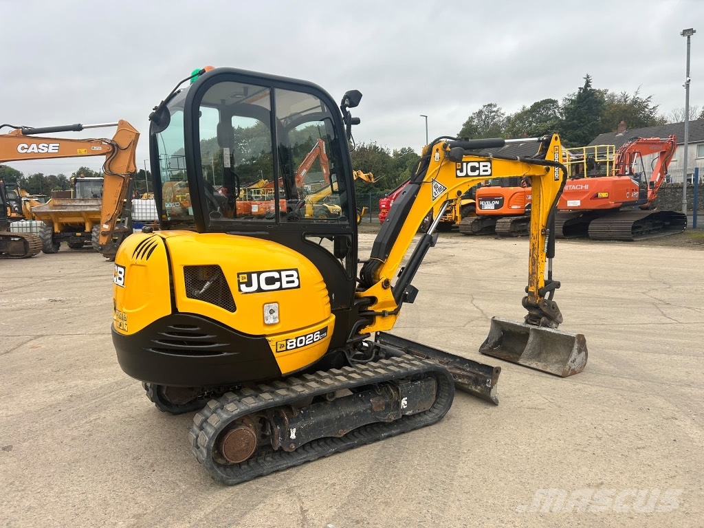 JCB 8026 Mini bageri < 7t